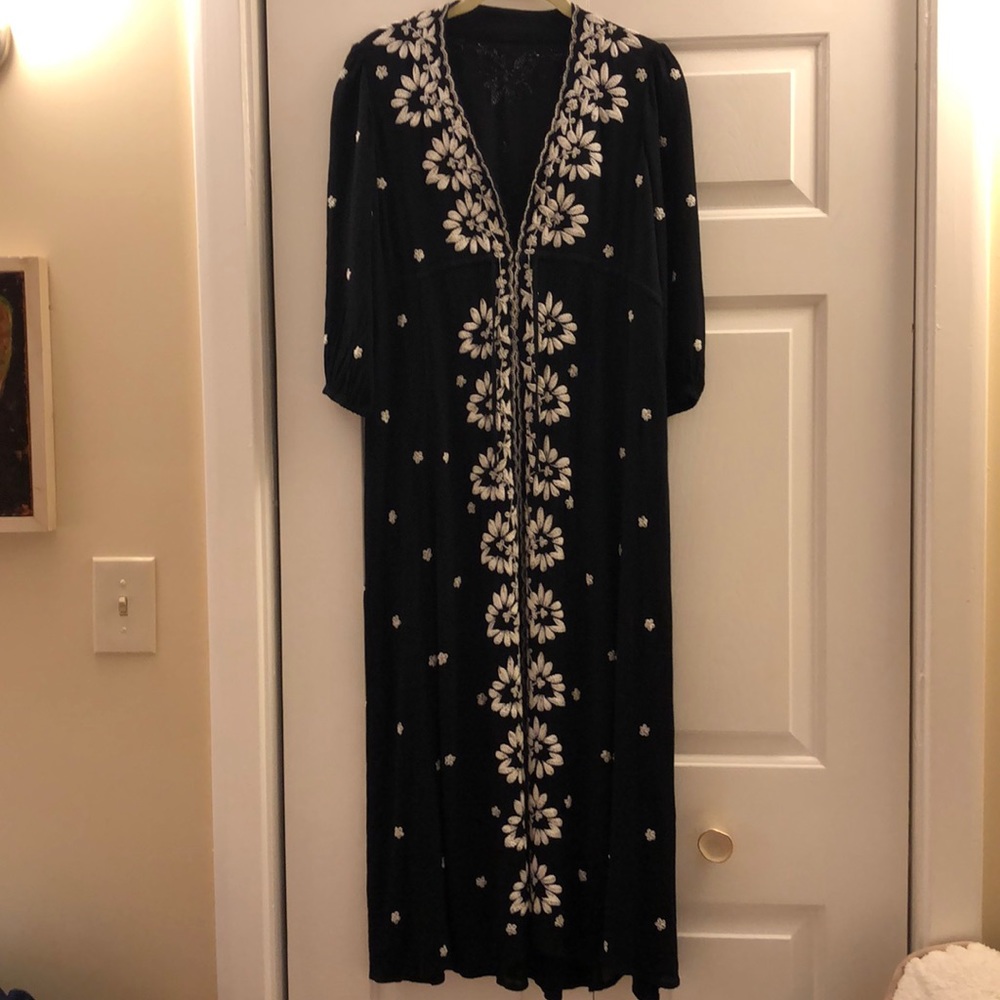 Free People Embroidered Fable Dress  - see below